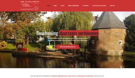 Gebroeders de Hollander Website ontwikkelen Waddinxveen Web Rabbitz 🥕