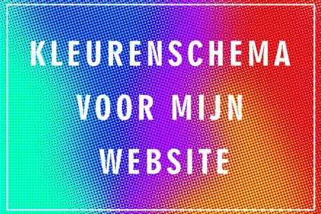 Kleurenschema voor mijn website - Web Rabbitz 🥕