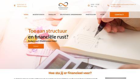 Budgetcoach Waddinxveen Website ontwikkelen Waddinxveen Web Rabbitz 🥕