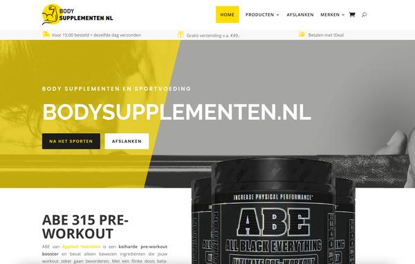 Bodysupplementen.nl - Web Rabbitz 🥕