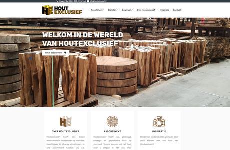 Website Houtexclusief Website ontwikkelen Waddinxveen Web Rabbitz 🥕