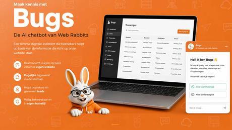 Maak kennis met Bugs: onze AI-chatbot - Web Rabbitz 🥕