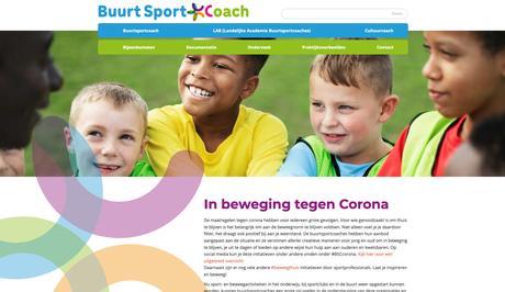 Buurtsportcoach Website ontwikkelen Waddinxveen Web Rabbitz 🥕