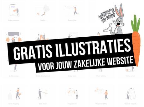 Gratis illustraties voor je zakelijke website - Web Rabbitz 🥕