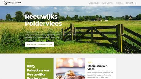 Webshop laten maken voor Reeuwijks Poldervlees Website ontwikkelen Waddinxveen Web Rabbitz 🥕