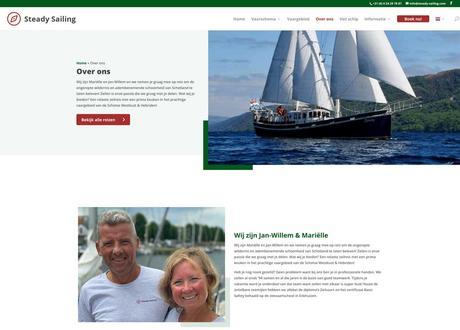 Steady Sailing Website ontwikkelen Waddinxveen Web Rabbitz 🥕
