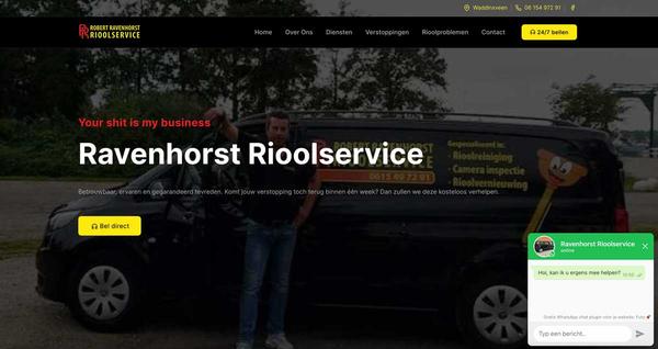 Robert Ravenhorst Rioolservice - Web Rabbitz 🥕